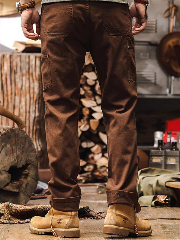 RUGGED WORKWEAR STRAIGHT-LEG UTILITY PANTS