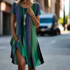 Lorina™ - Casual Boho Gradient Dress
