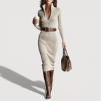 AICEL – ELEGANT MIDI DRESS