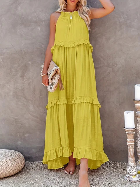 ISABELLE | RUFFLE DRESS