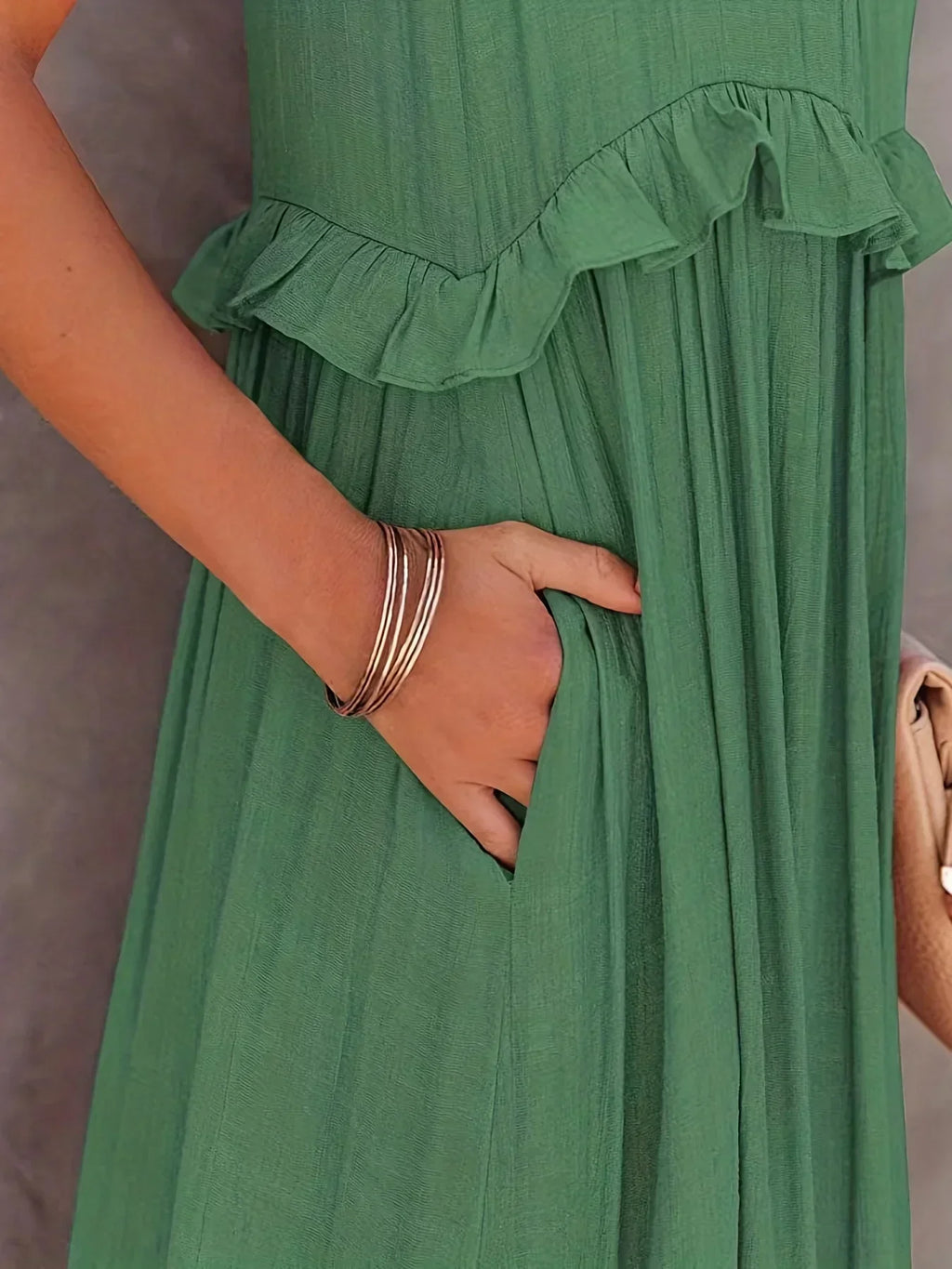 ISABELLE | RUFFLE DRESS