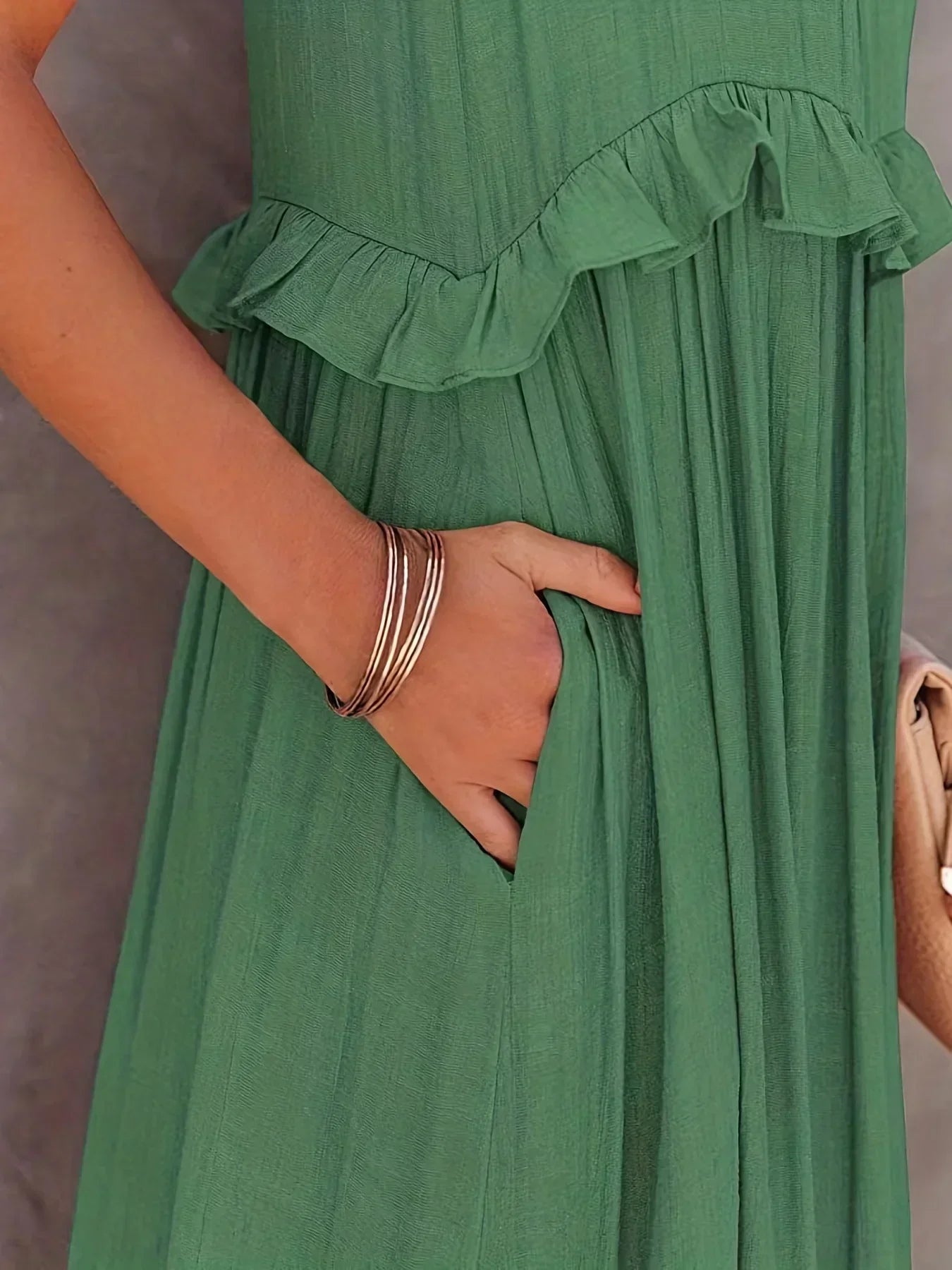 ISABELLE | RUFFLE DRESS