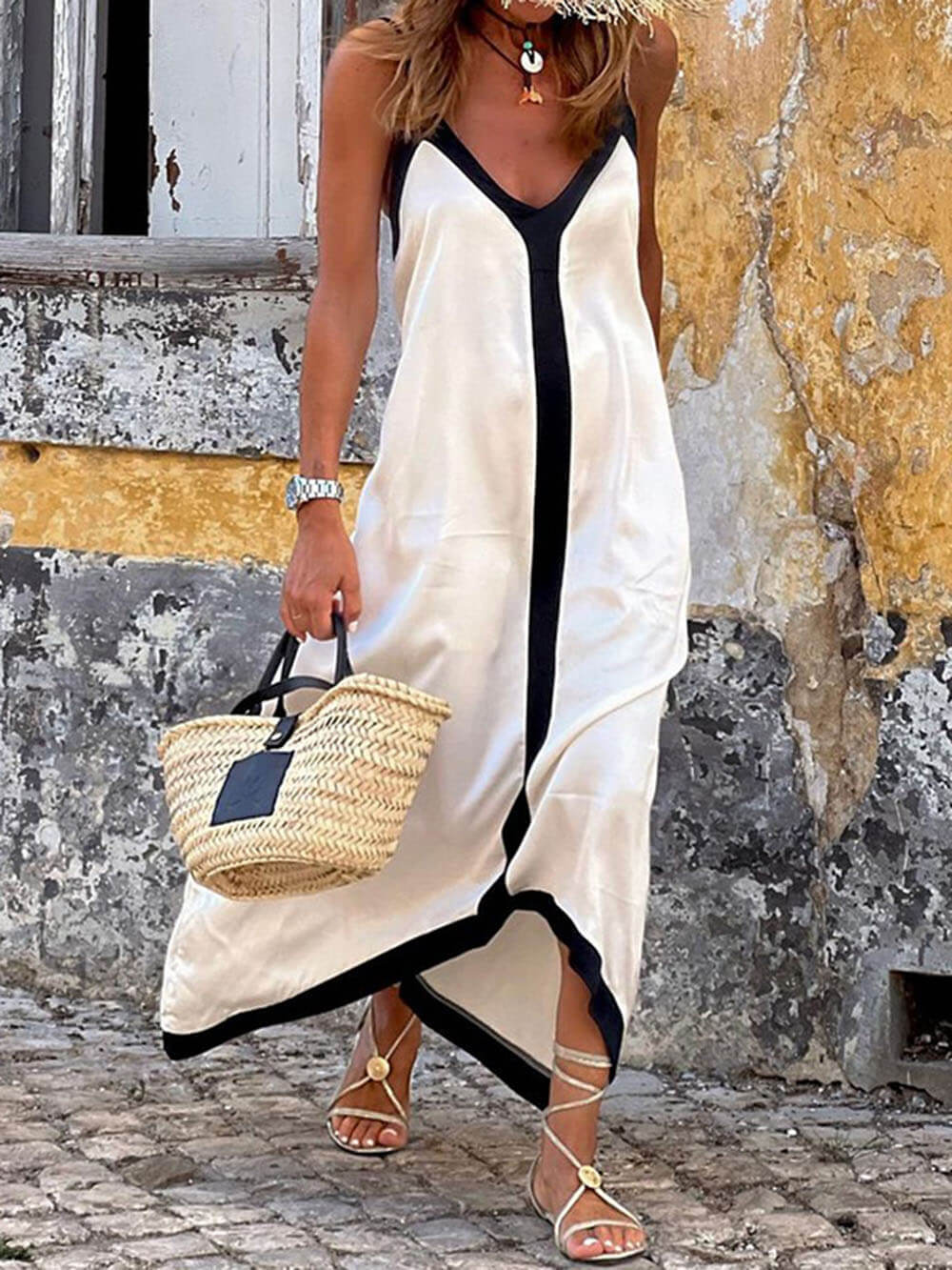 Maxine - Soft Sleeveless Maxi Dress