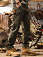 RUGGED WORKWEAR STRAIGHT-LEG UTILITY PANTS