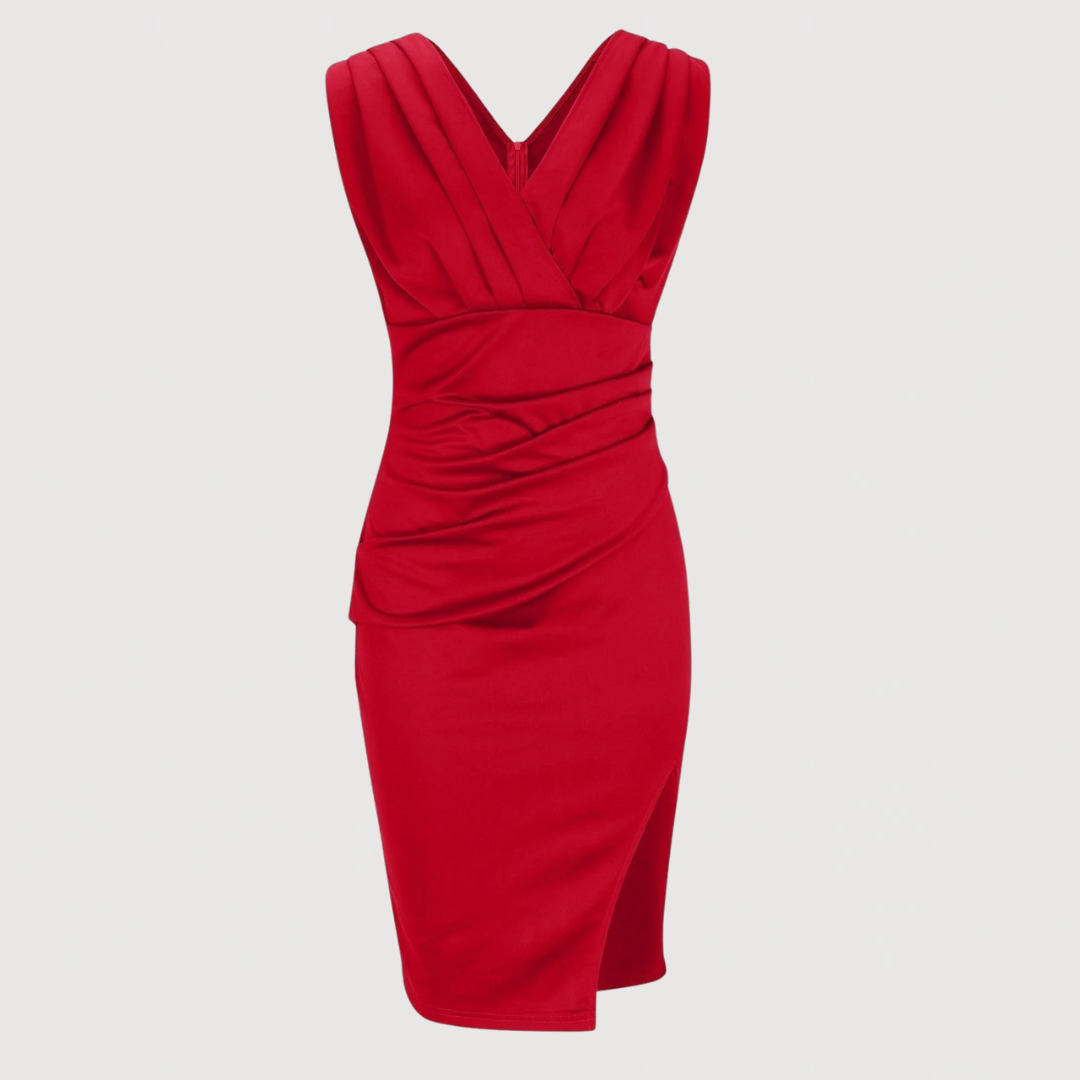LENA – ELEGANT MIDI DRESS