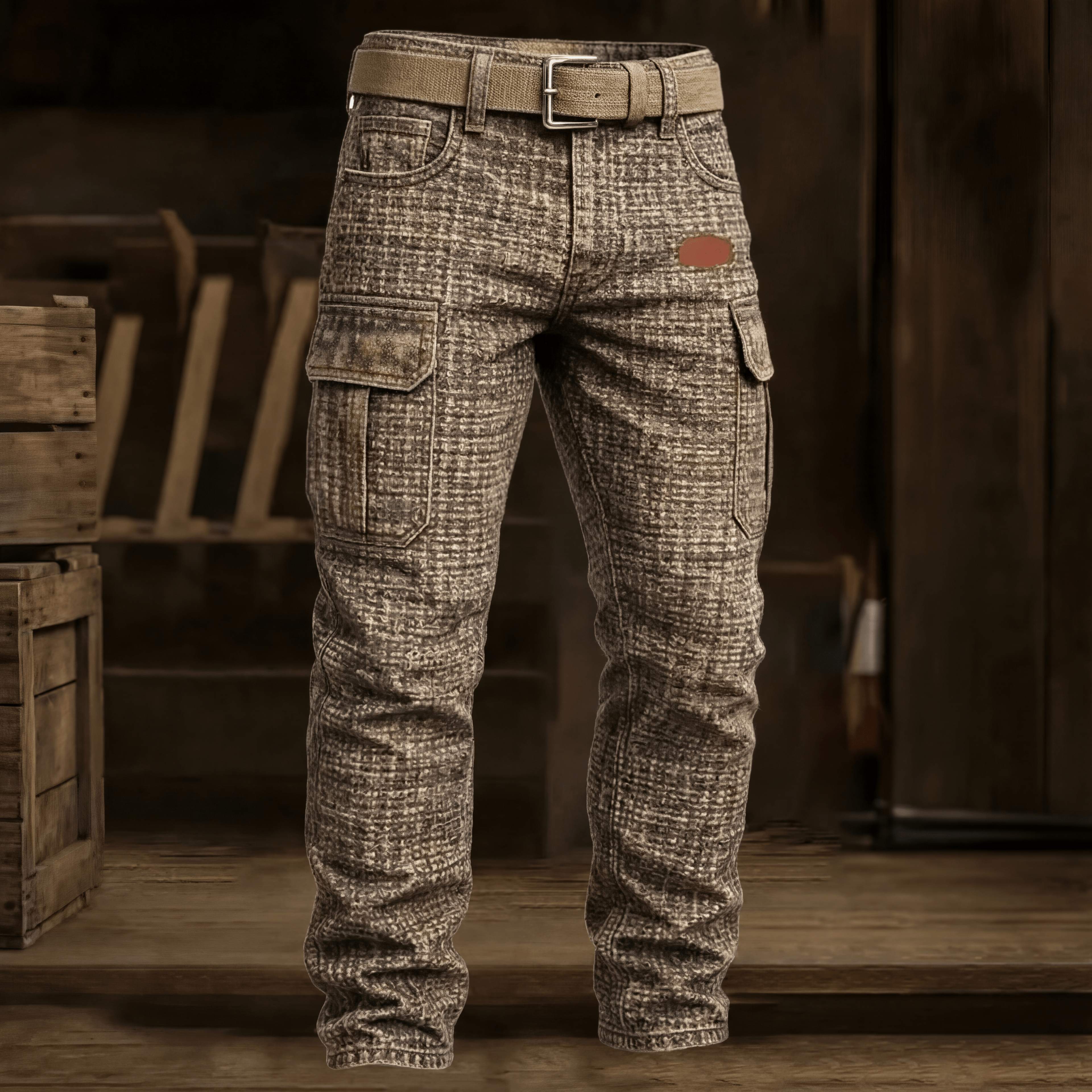 RETRO BUSINESS STYLE TROUSERS