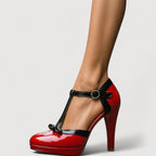 BELLA – ELEGANT T-BAR HEELS