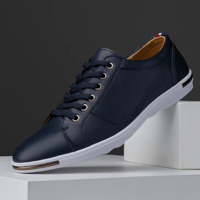 GRAYSON LEATHER SNEAKERS