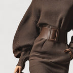 CLEA – KNITTED MINI DRESS