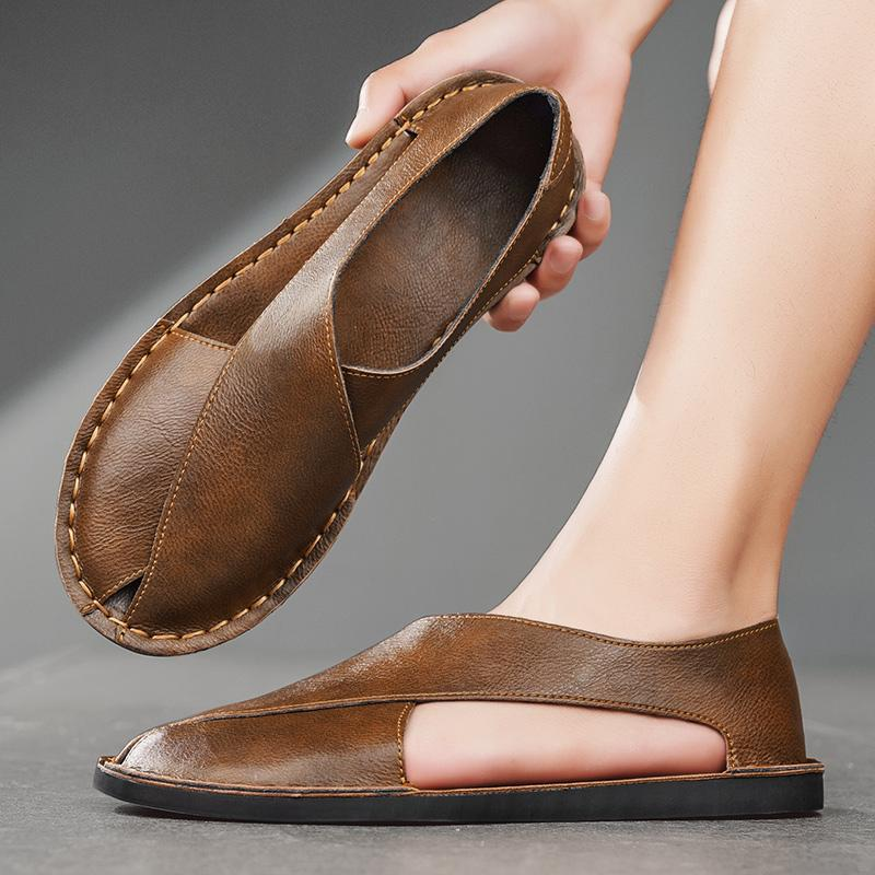 CASCADE LEATHER SANDALS