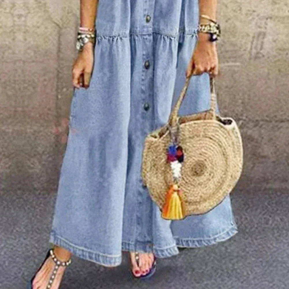 Sophie™ - Soft Denim Dress