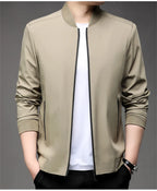 HUDSON STAND-COLLAR BLAZER