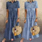 Sophie™ - Soft Denim Dress