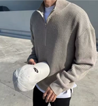 Brenton Half-Zip Sweater – Luxury & Comfort