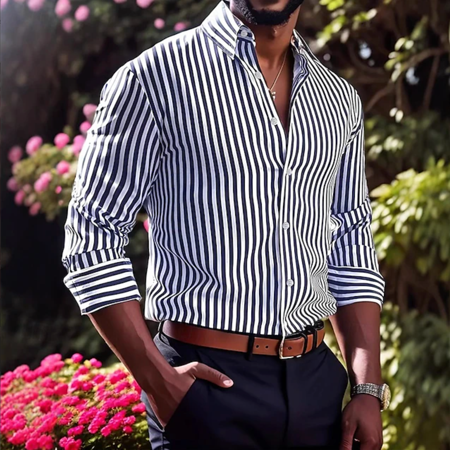 DECLAN | STRIPED SHIRT
