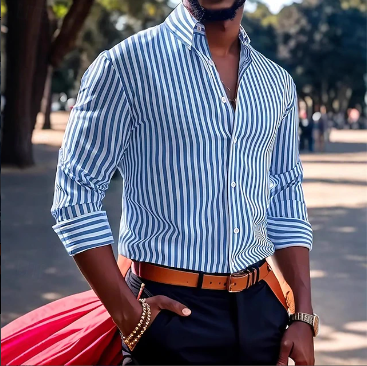 DECLAN | STRIPED SHIRT