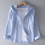 NOVA LINEN HOODIE
